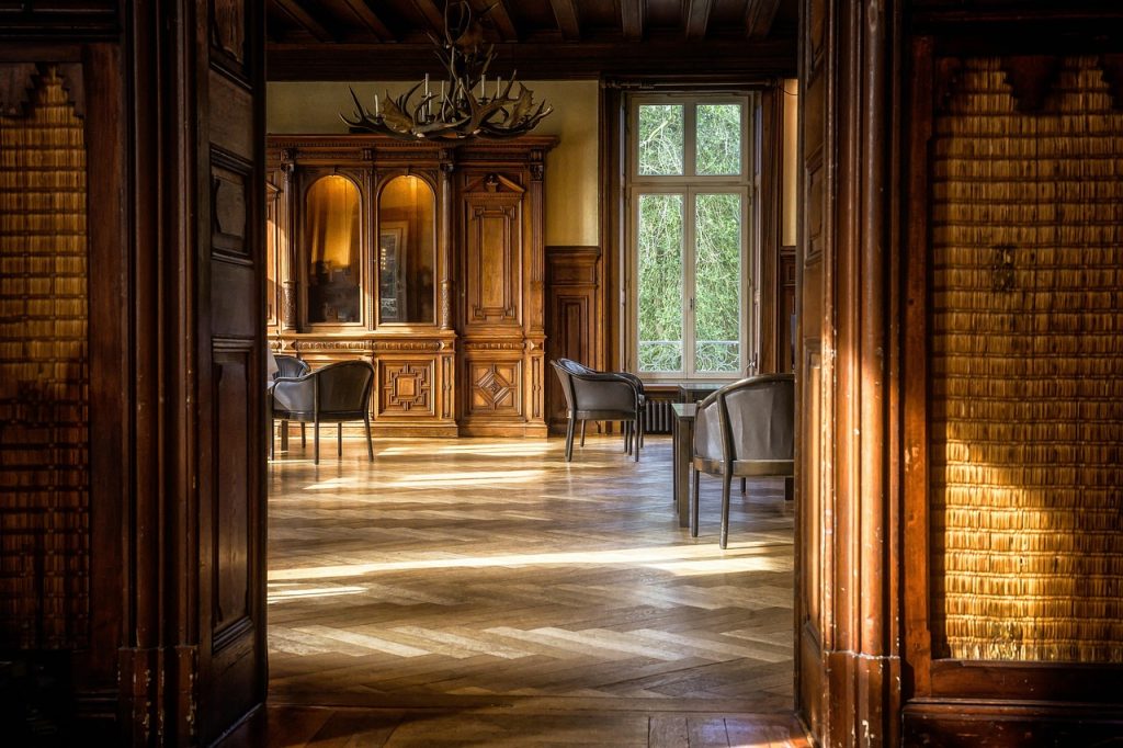 room, space, parquet, nature, salon, smoking rooms, wood, chair, wooden floor, light space, sun, light, living room, design